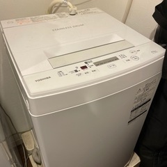 【直接引き取り:0円】洗濯機TOSHIBA:AW-45M7