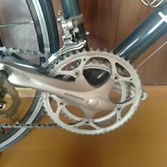 ルイガノ ロードバイク 備品いろいろ付き タイヤの空気ありません