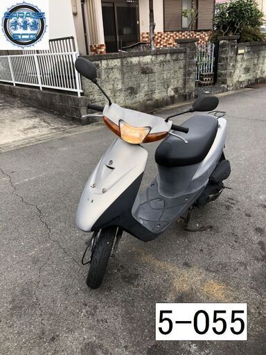 お取引頂きました。初期不良対応車両です♪　愛知県公安委員会登録業者(オートバイ商)☆GARAGE-ECO千音寺☆軽整備＆点検済み☆スズキ　レッツⅡ　CA1PA銀　5-055名古屋市中川区より!!