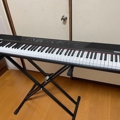 【ネット決済】電子ピアノ　スタンド付き　88鍵盤