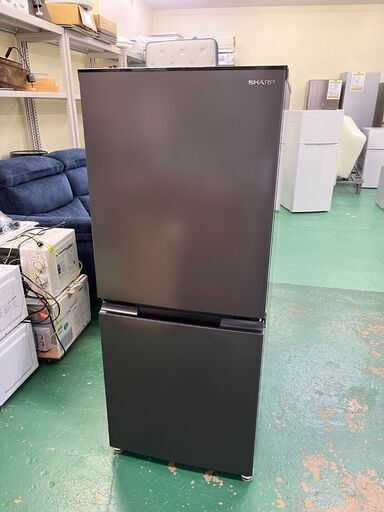 ★SHARP★SJ-D15H 2D冷蔵庫 2021年 シャープ 2021年 使用期間短い キッチン 生活家電