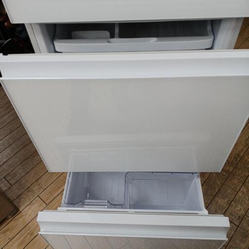 ⑤ご購入ありがとうございました。美品 両開き3ドア冷蔵庫(税込み)