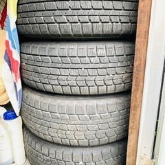 決定しました ダンロップ スタッドレス195/65R15 アルミホイール付き4