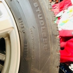 決定しました ダンロップ スタッドレス195/65R15 アルミホイール付き4 