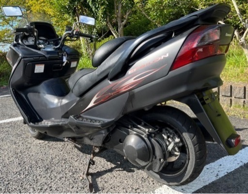 動画有り Kawasaki エプシロン 250 ETC付き 美車 マットブラック ファイアーカラー ビックスクーター 250cc