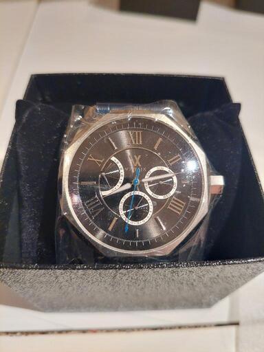 【美品】VARTIX バティックス 自動巻き メンズ 腕時計 黒文字盤 裏スケ 純正革ベルト PR01