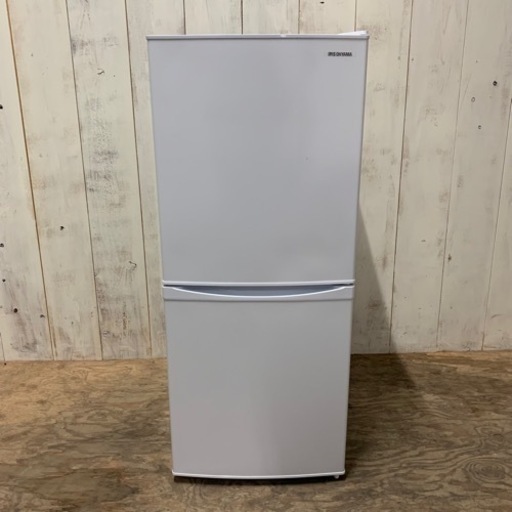 10/14 販売済IS 2020年製 IRIS OHYAMA ノンフロン冷凍冷蔵庫 IRSD-14A-W 2ドア 142L ホワイト 冷蔵庫 アイリスオーヤマ 菊倉YK
