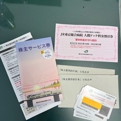 【ネット決済・配送可】JR東日本　株主優待割引券&各クーポン