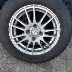 バリ山スタッドレスアルミホイール4本セット