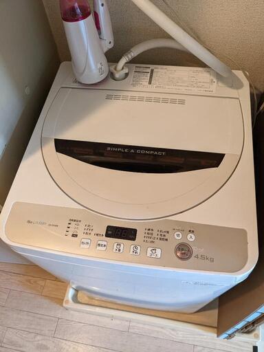 SHARP シャープ　洗濯機　ES-GE45R