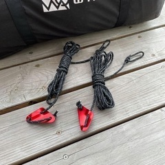 テント WAQ Alpha T/C SOLO DX ブラック 【中古】