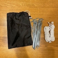 テント WAQ Alpha T/C SOLO DX ブラック 【中古】