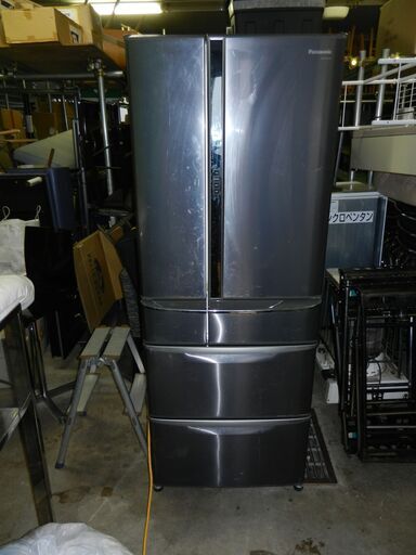 ※商談中※hf221013-008Z Panasonic ノンフロン冷凍冷蔵庫 NR-F551XV-SK形 2010年製