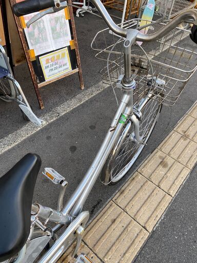 リサイクルショップどりーむ荒田店No.382　自転車　26インチ　パンクしないタイヤ！（後ろのみ）ギア付き！早い者勝ち！