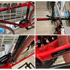 NEXTYLE ロードバイク 28インチ 変速あり レッド【ユーズドユーズ名古屋天白店】J2147