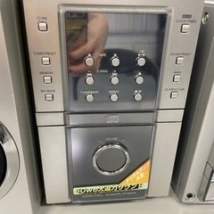 CDコンポ　カセット