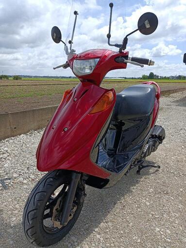 スズキ アドレスV125G CF46A ワインレッド リアスポイラー付 スクリーン付 1228km