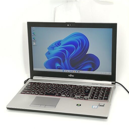 保証付 日本製 新品SSD 15.6型 ノートパソコン 富士通 H760 中古良品 第6世代 Core i5 16GB 無線LAN Quadro M600M Windows11 Office