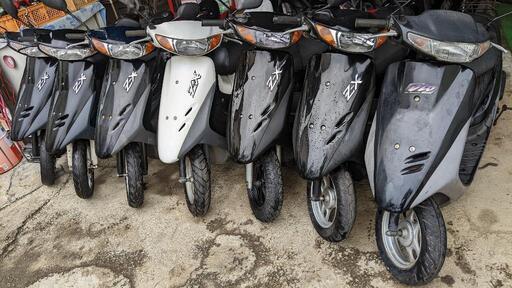 屋根下保管　ホンダ　ヤマハ　スズキ　21000円〜79000円
