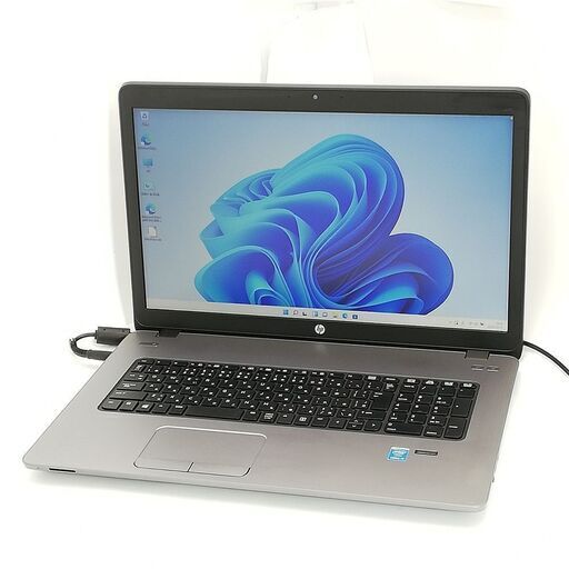 保証付 即使用可 Wi-Fi有 17.3型 ノートパソコン HP 470 G2 中古美品 第5世代 Core i5 8GB 無線 Bluetooth カメラ Windows11 Office