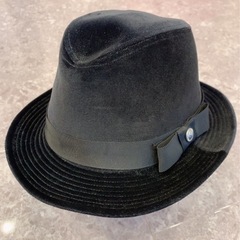 DAKSの黒帽子　日本製