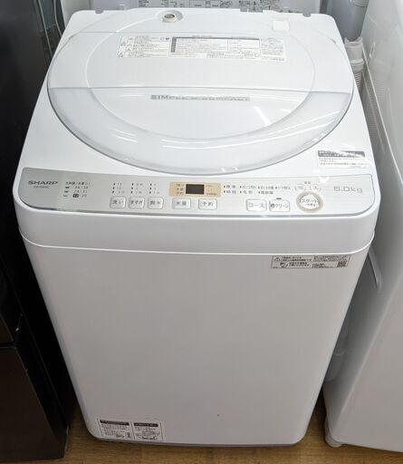 SHARP 洗濯機 ES-GE6C 2019年　ag-kd083