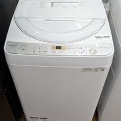 SHARP 洗濯機 ES-GE6C 2019年　ag-kd083
