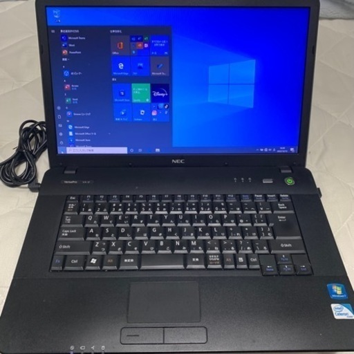 【新品SSD搭載】NEC ノートパソコン VersaPro VA-D 無線(WiFi)、MicrosoftOffice2021