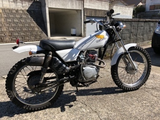 決まりました。HONDA TL50 バイアルス（80ボアアップ）