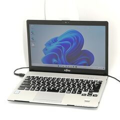 保証付 日本製 高速SSD ノートPC 富士通 S937/R 中古美品 第7
