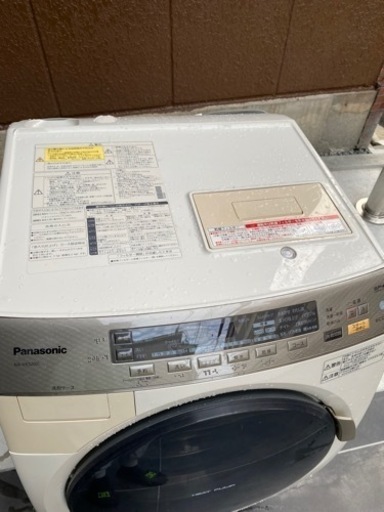 保証1ヵ月パナソニックドラムECO洗濯機乾燥機付き9キロ乾燥6キロ大阪市内配達設置無料保証有り