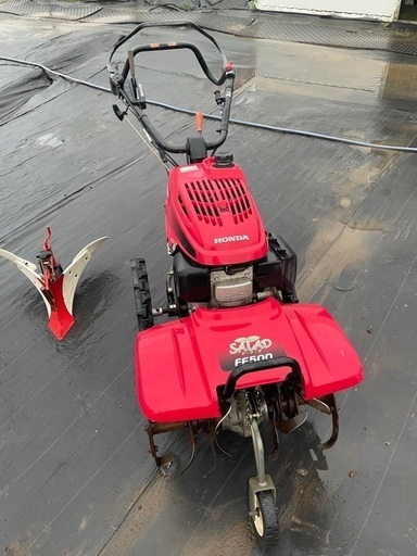 中古管理機　FF500 サラダ　ホンダ　耕運機　培土器つき　中古