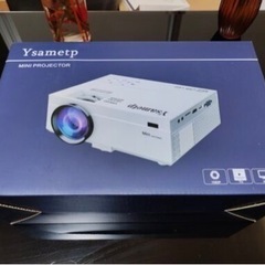 Ysametpプロジェクター 小型 輝度アップ 8000LM 3...