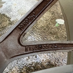 深リム　18インチ 114.3 (値下げ交渉有)