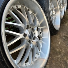 深リム　18インチ 114.3 (値下げ交渉有)