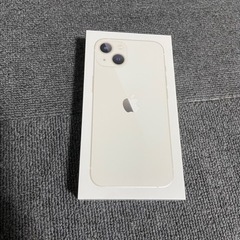 値下げしました。【未開封】iPhone13 128G スターライト