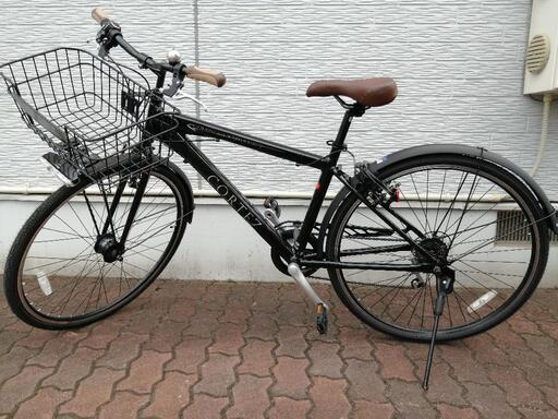 【値下げ中】新品！通勤自転車　コルテス　黒