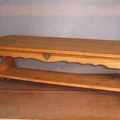 カントリー家具　ローテーブル