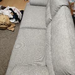 ソファ グレー 3人掛け ほぼ新品(10月まで)