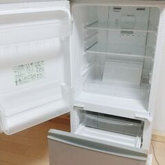  小型冷蔵庫 2ドア  SHARP SJ-14M-S 2007年製
