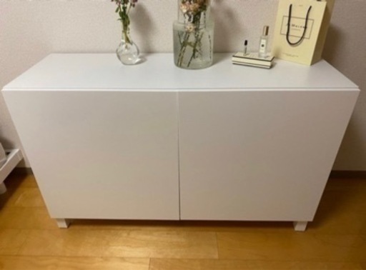 IKEA キャビネット＋物干しラック セット
