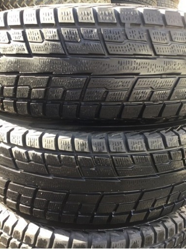 ジムニー純正 スチールホイール ヨコハマスタッドレスタイヤ 195/80R15