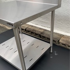 マルゼン 業務用 コンロ台 作業台 調理台 700×700×700+100 厨房機材 飲食店 キッチン台 厨房用品 店舗用品 居酒屋 飲食店 バー ガス台