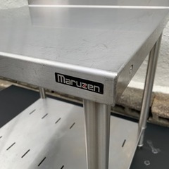 マルゼン 業務用 コンロ台 作業台 調理台 700×700×700+100 厨房機材 飲食店 キッチン台 厨房用品 店舗用品 居酒屋 飲食店 バー ガス台