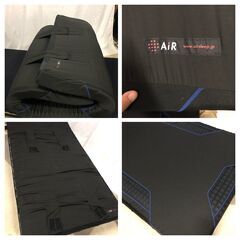  西川産業 HWB 880 1001 体幹サポート マットレスエアー SI-H S シングル ハードタイプ ブルー