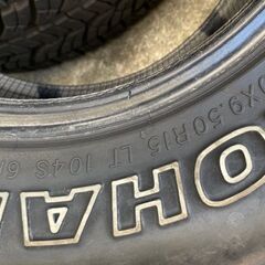 ヨコハマジオランダー３０✕9.5R15LTタイヤ４本