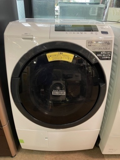 HITACHI BD-SG100CL ドラム式洗濯乾燥機　2019年製