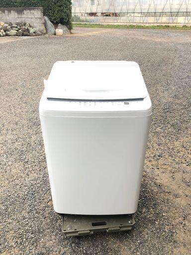 2020年製 日立 洗濯機 2020年 8.0kg ビートウォッシュ ナイアガラビート洗浄 槽自動そうじ ステンレス槽 ホワイト BW-V80F