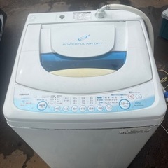 東芝6キログラム洗濯機