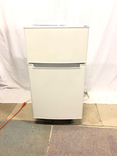 メーカー保証アリ【2022年製】 ハイアール 冷凍冷蔵庫 ホワイト BR-85A 2ドア 右開きタイプ 85L 冷凍室 25L コンパクト 直冷式ホワイト